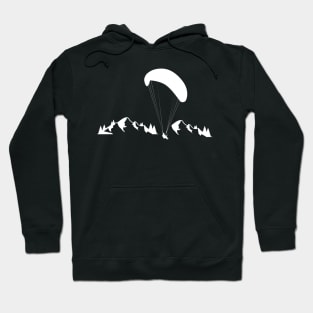 Parasailing gift idea for paragliders Mountain Hoodie